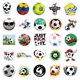 thumbnail image 4 of Pegatinas de vinilo impermeables para deportes de fútbol, anime, 50 unidades, 4 of 4