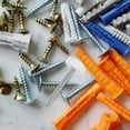 thumbnail image 2 of 50 Pieces Rubber Tip Thumb Screws Hand Bolts Threaded Screws for Easy Tightening by Hand, 2 of 6