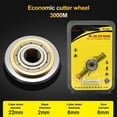thumbnail image 4 of 2X 22Mm Manual Tile Cutter Rotary Bearing Wheel Replacement for Cutting Machine 2Pcs, 4 of 8