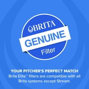 Brita Standard Replacement Water Filter, 1 Pack, 2 Month Filter Life, Compatible with All Brita Pitchers & Dispensers