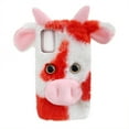thumbnail image 1 of MasteelfCA Fuzzy Girly Phone Case Cartoon Cow Protective Shell Compatible with S20 FE 5G, 1 of 6