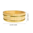 thumbnail image 2 of Sushi Rice Bowl Bucket Japanese Food Container Restaurant Supplies, 2 of 8