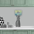thumbnail image 4 of Carolines Treasures BB7345TH68 Raccoon Bathing Watercolor Leash or Key Holder Triple Hook multicolor, 4 of 4