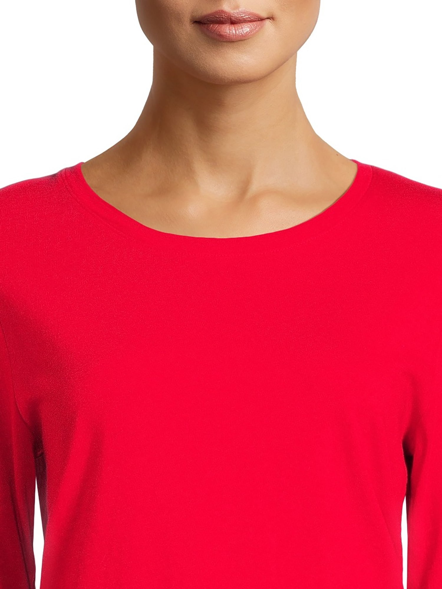 Time and Tru Women's Tees with Long Sleeves, 3-Pack