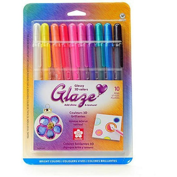 Sakura Gelly Roll Glaze Pens (Assorted) Set of 10 1 pcs sku