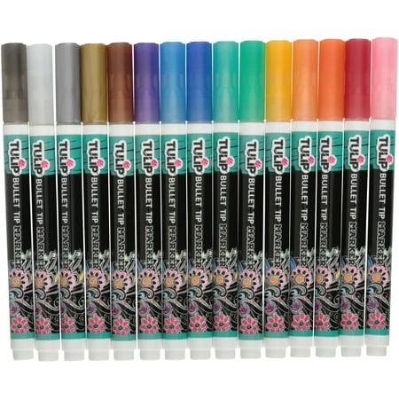 markers fabric paint tulip bullet rainbow tip piece dialog displays assorted option button additional opens zoom tvizlet painting10