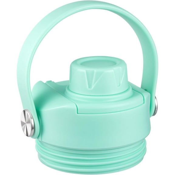 Lid for Yeti Rambler 12 18 26 36 64 oz, Cap with Flexible Handle, Replacement Chug Lids for Yeti 18oz 26oz 36oz 64oz Rambler Water Bottle Top Accessories,Seafoam