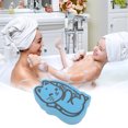 thumbnail image 2 of Unique Bargains 1 Pc Civet Cat Pattern Bath Sponge Body Scrubber Blue, 2 of 6