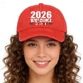 thumbnail image 3 of Gorra de fútbol para aficionados de las naciones anfitrionas de 2026 | Gorra ajustable USA Can Mex Coanfitriona, 3 of 5