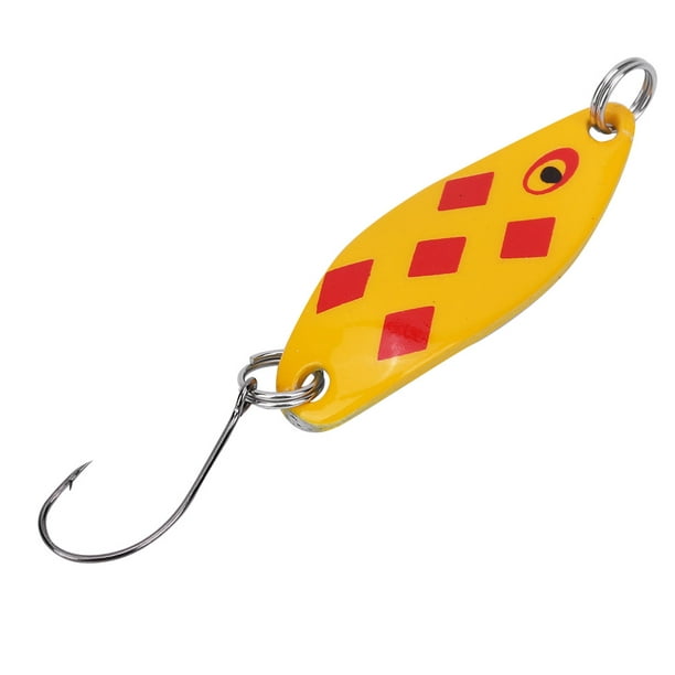 Trout Lures Trout Blinkers for Fishing Trout Lures for  Trout3.5g/3.4cm(Orange Square)