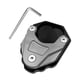 thumbnail image 5 of Placa de extensión de la almohadilla del soporte de la pata de cabra con accesorios de llave para C400GT C400 2019-2021 Gris, 5 of 9