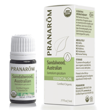 Pranarom Organic Australian Sandalwood Essential Oil, 5 mL