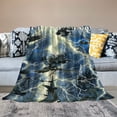 thumbnail image 2 of Orinice Thunderstorm Warm Lightweight Blanket Soft Fleece Blankets All Seasons Decor Gift Blanket 50x60in, 2 of 6