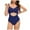 Blue womens swimsuits, variant on Womens Swimsuits Pimelu Bathing Suit for Women One Piece Swimsuit High Waist Swimsuit Women 2024 Summer Cut out Spaghetti Strap Monokini Bathing Suit Ladies Girls Solid Ruched Slim Swimsuits