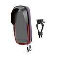 thumbnail image 3 of Miulika Motorbike Phone Holder Smartphone Support Anti Shaking Cycling Handlebar Bag Red, 3 of 9