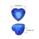 thumbnail image 2 of 60 Pcs Rhinestone de Corazón Acrílico 12mm Stickers de Gemas de Plástico para Manualidades, Azul Oscuro, 2 of 7