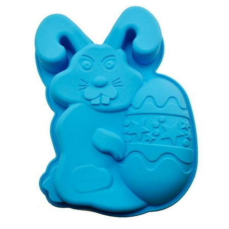 

JINSIJU Silicone Baking Mold Easter Rabbit Egg Chocolate Decoration