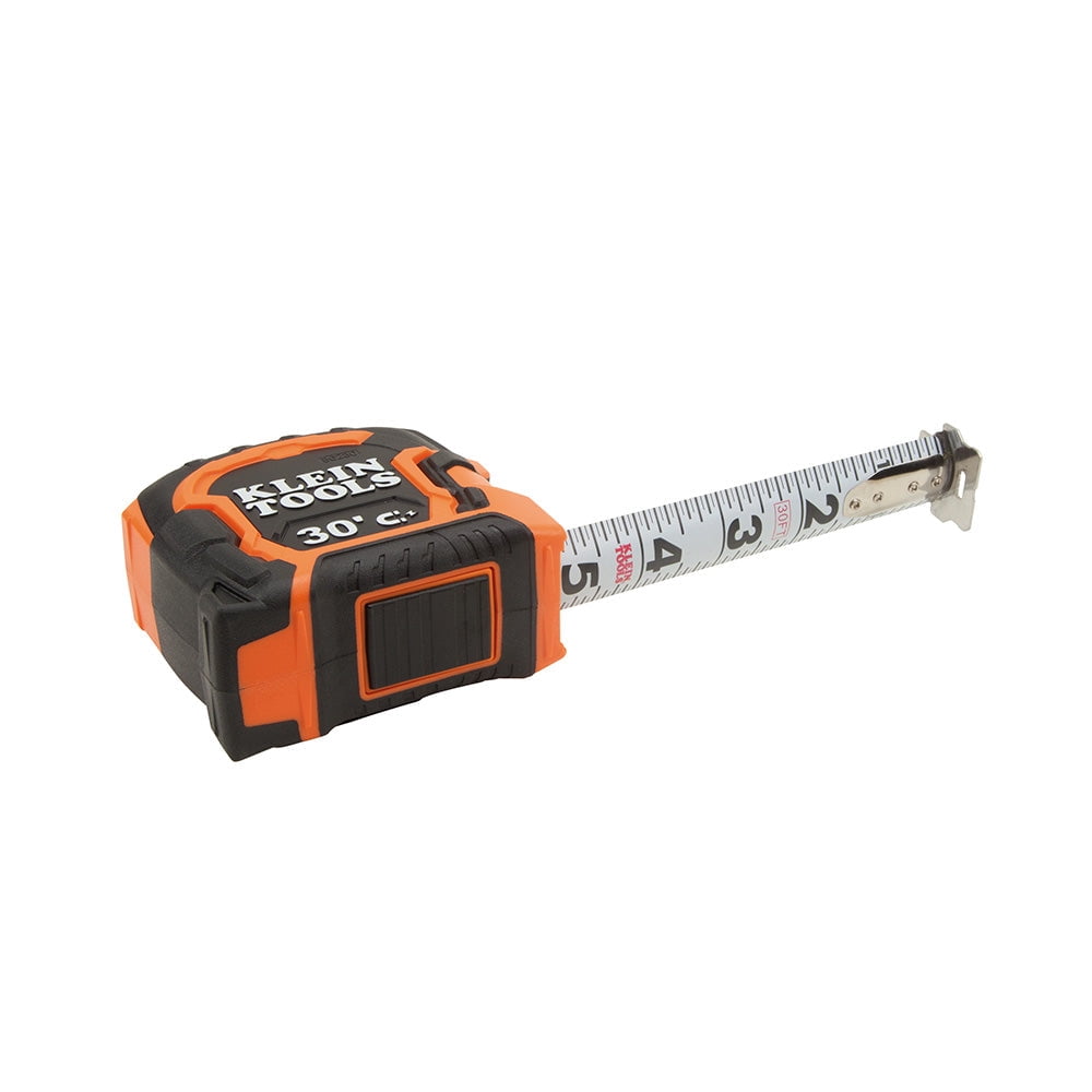 Klein Tools Tape Measure 30-Foot Magnetic Double-Hook (86230)