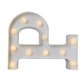 thumbnail image 4 of Bearachild Número 3D Visual LED Luz de noche Lámpara de escritorio Fiesta de cumpleaños Regalo para niños Iluminación y accesorios letra P Bearachild LED1555-16B, 4 of 4