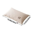 thumbnail image 3 of Shredded Memory Foam Cooling Firm Bamboo Viscose Pillow Queen Size, Adjustable Hypoallergenic Hotel Quality Pillow for Side, Back and Stomach Sleeper, Oeko-TEX Certified, 3 of 6