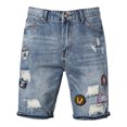 thumbnail image 1 of Txlixc Pantalones cortos de vaquero para hombres Txlixc moda, 1 of 8