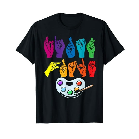 1st Grade American Sign Language Back To School ASL Students T-Shirt