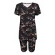 thumbnail image 3 of Blusas para las Mujeres Casual Impreso Cuello en V Manga Corta Blusa Pantalones Cortos, Conjuntos de Ropa para las Mujeres, 3 of 5
