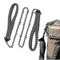 thumbnail image 1 of Rope Saw Portable Folding Survival Chain Saw With Paracord Handle For Camping Backpacking(size:black), 1 of 4