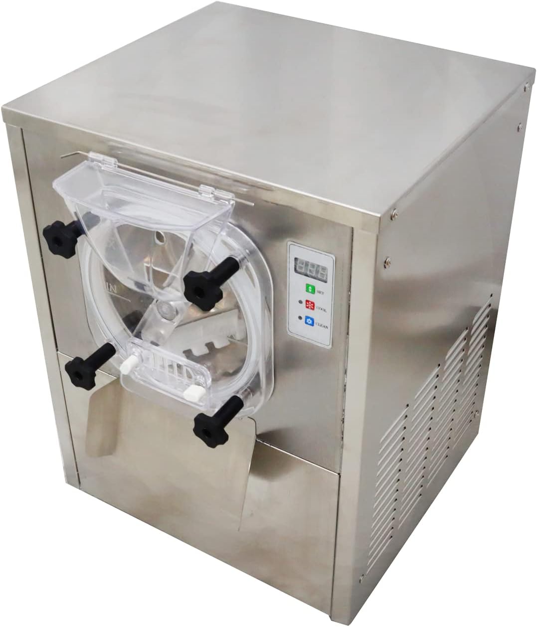 Commercial Fully Automatic Stainless Steel Hard Ice Cream Machine Single Head Ice Cream Maker