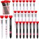 thumbnail image 1 of 24 Pcs Valentine'S Day Heart Shape Pens Bulk, Ballpoint Pens, 1 of 5