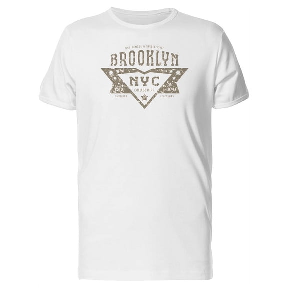 Brooklyn Nyc Estd 1974 T-Shirt Men -Image by Shutterstock, Male Small