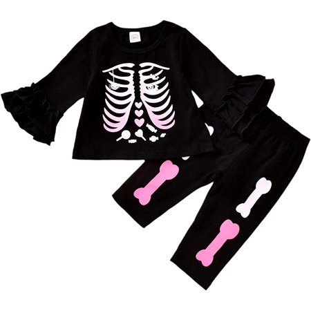 

Baby Halloween Clothes Baby Girl Halloween Outfit for Toddler Infant Tops Pants 2Pcs Set