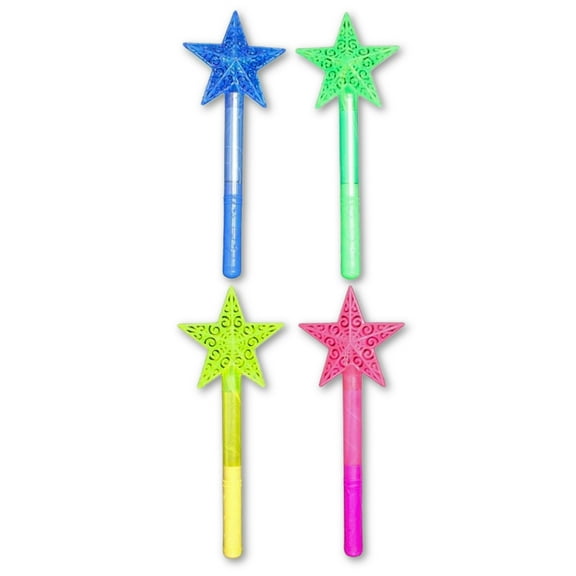 Mardi Gras Spot 14.5" LED Star Wand - Assorted Colors (Each)