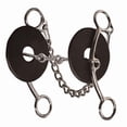 thumbnail image 2 of Professional Choice Brittany Pozzi Three Piece Smooth Snaffle Horse Mouth Bit, 2 of 2