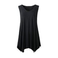 thumbnail image 3 of Vestidos de Dama, Chaleco Irregular Con Dobladillo de Color Liso Para Mujer, Mono Informal, Falda Corta, Falda Informal de Verano, 3 of 3