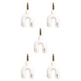 thumbnail image 2 of sweethay Adaptador de audio en forma de U de 3,5 mm Enchufe divisor Auriculares para teléfono móvil Divisor Adaptador de cable para auriculares Type3 NO3, 2 of 4