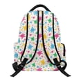 thumbnail image 2 of Pzuqiu Cute Pink Turtle Print 17 Inch Kids Backpack Breathable Padded Shoulder Straps Ultra-Soft Schoolbag with Multi Pockets Lightweight for Girls Daily Use School Travel Camping, 2 of 7