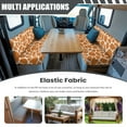 thumbnail image 3 of XYZCANDO Giraffe Pattern RV Dinette Cushions Comfortable RV Accessories Universal RV Dinette Cushion Covers for Women Bench Seat Cover Washable Cushion Covers for Couches and Sofas, 3 of 7