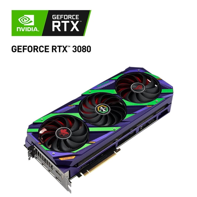 Tarjeta de Video ASUS ROG Strix GeForce RTX 3080 12GB GDDR6X Evangelion