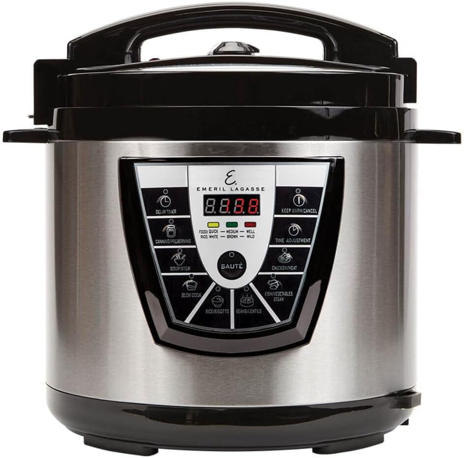 Emeril Lagasse Y8DAF36 8-Qt 7-In-One Pressure Cooker Plus