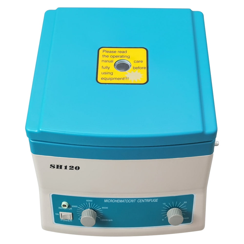 Techtongda SH-120 Microhematocrit Electric Medical Lab Centrifuge Hematocrit Centrifuge