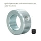 thumbnail image 2 of Riwesomey Anillos de ubicación de fabricación de precisión y duraderos de 4 piezas para una fácil instalación Anillo de tope de profundidad Herramientas eléctricas, 2 of 6