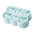 thumbnail image 1 of Moule en Silicone Triangle/Rectangle à 6 Compartiments pour Faire des Glaces de Cuisine DIY, 1 of 5