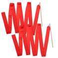 thumbnail image 4 of Mobutofu ribbons streamer Gymnastics Ribbon Satin Red Training Equipment Marching Band 2Pcs, 4 of 7
