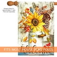 thumbnail image 2 of Welcome Fall Sunflower Jar Decoration Autumn House Flag Outdoor Yard Flag 28" x 40", 2 of 6