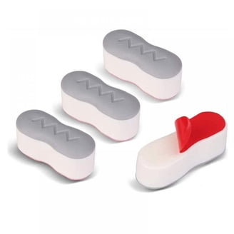 Danco Rubber Stick-On Round and Oblong Toilet Seat Bumpers 4-Pack