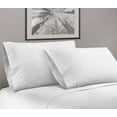 thumbnail image 2 of Bassano 1800 Series Embossed Deep Pocket Sheet Set - Super Soft & Wrinkle Free - Luxurious Bed Sheets Set (King, White), 2 of 4