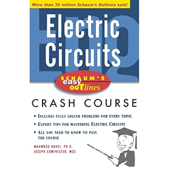 Pre-Owned Schaum's Easy Outline Electric Circuits (Paperback) 0071422412 9780071422413