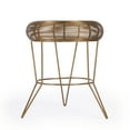thumbnail image 2 of Butler Specialty Allen Gold Decorative Wire Accent Table, 2 of 8