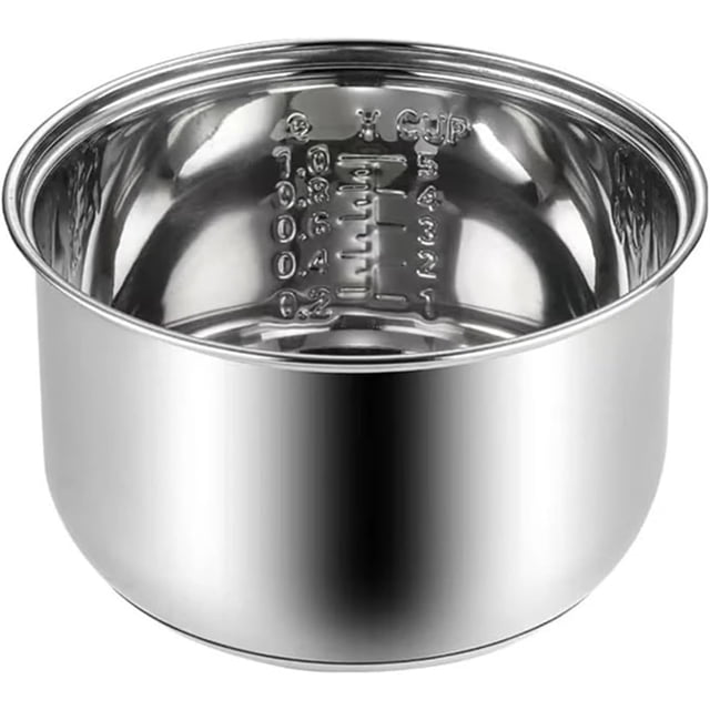 Revestimiento de repuesto compatible con Zojirushi NS-TSC10, recipiente de acero inoxidable 304 para olla arrocera, capacidad de 5.5 tazas, fácil de limpiar, apto para lavavajillas.
